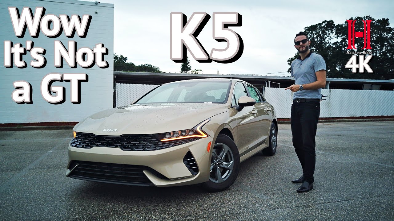 2022 Kia K5 LXS Spec Review, Features and DRIVE