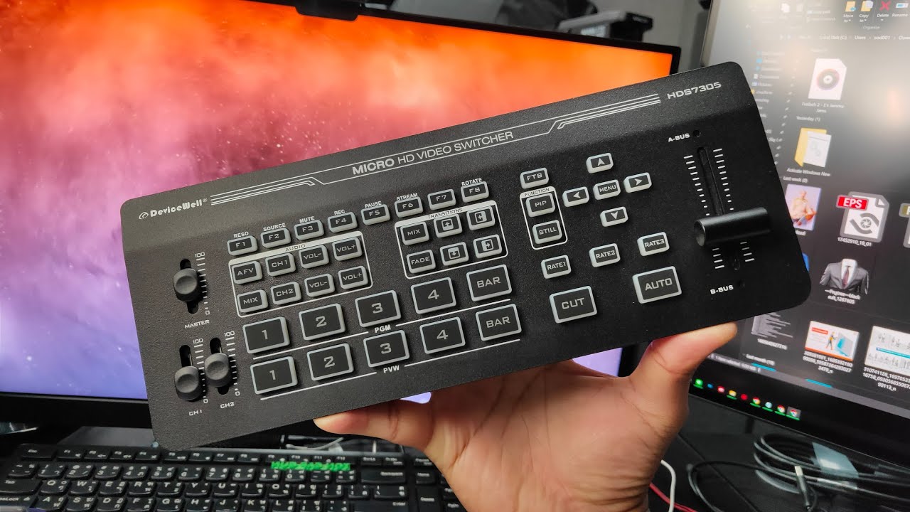 แกะกล่องง่ายๆ Switcher DeviceWell HDS7305