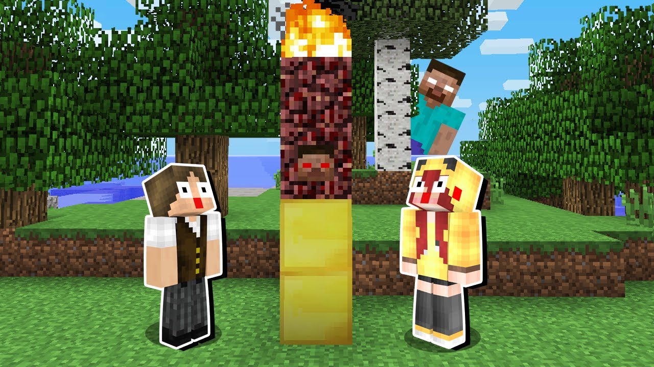 Minecraft: NÓS REVIVEMOS O MOD DO HEROBRINE 8 ANOS DEPOIS! (ela se assustou de verdade)