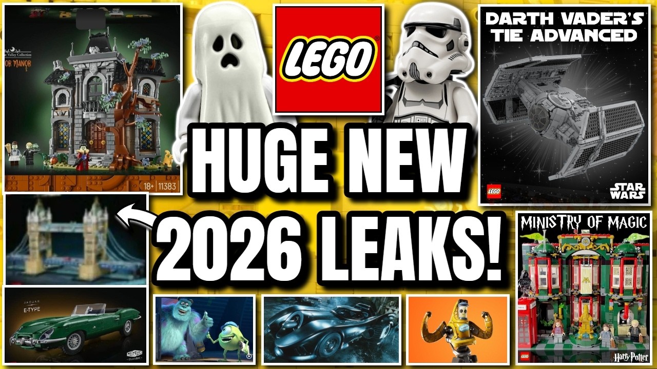 НОВЫЕ УТЕЧКИ LEGO! (Star Wars, Icons, Disney, промонаборы и ДРУГОЕ!)
