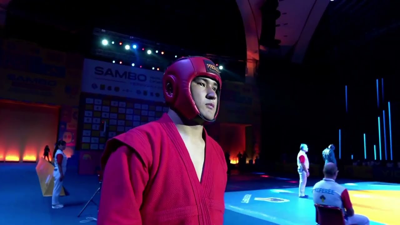 ADIL vs TADIN. 98 kg Combat SAMBO (Juniors). World Cadets, Youth and Junior SAMBO Championships 2022