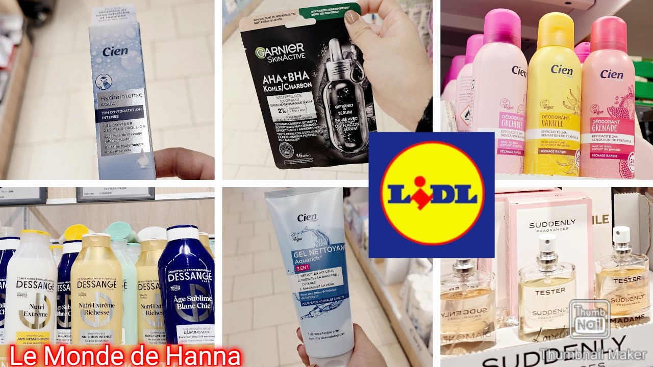 LIDL FRANCE ARRIVAGE 18-11 COSMÉTIQUES BEAUTÉ 