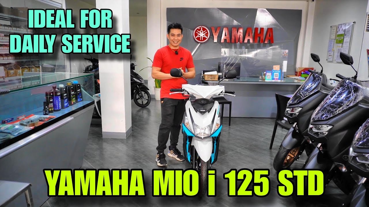 YAMAHA MIO i 125 STD CYAN WHITE