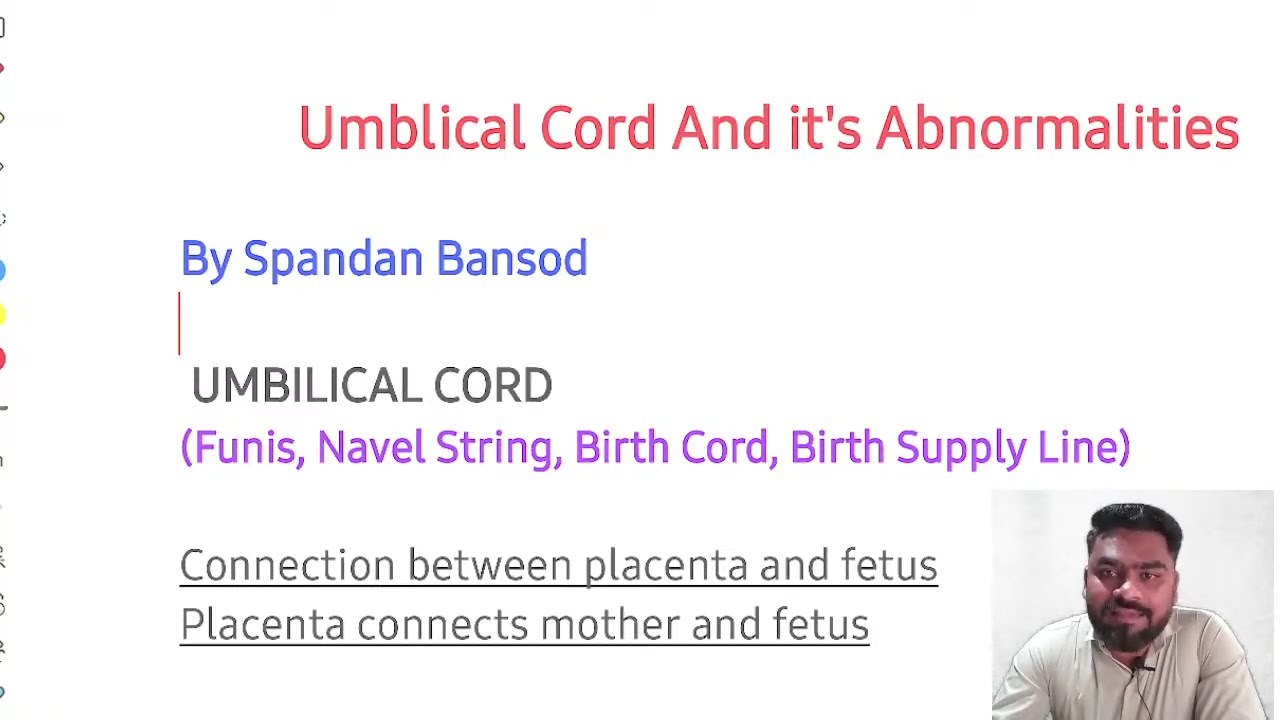Umbilical Cord Characteristics and Most IMP MCQS Discussion