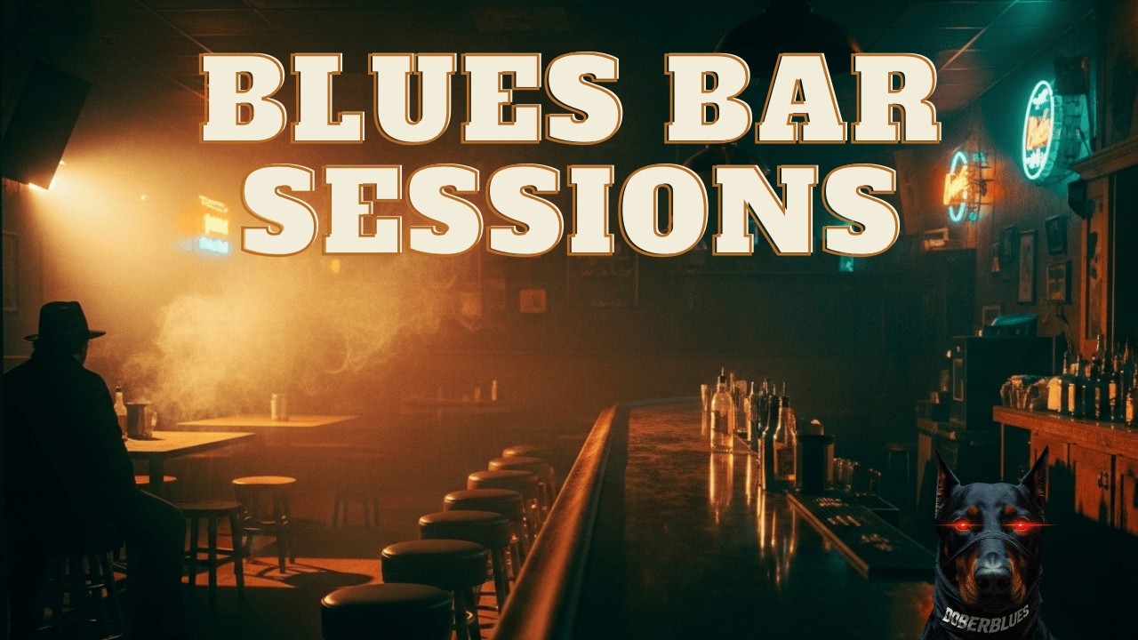 Blues Bar Ambience 🍷 | Smoky Live Blues Mix | Midnight Groove