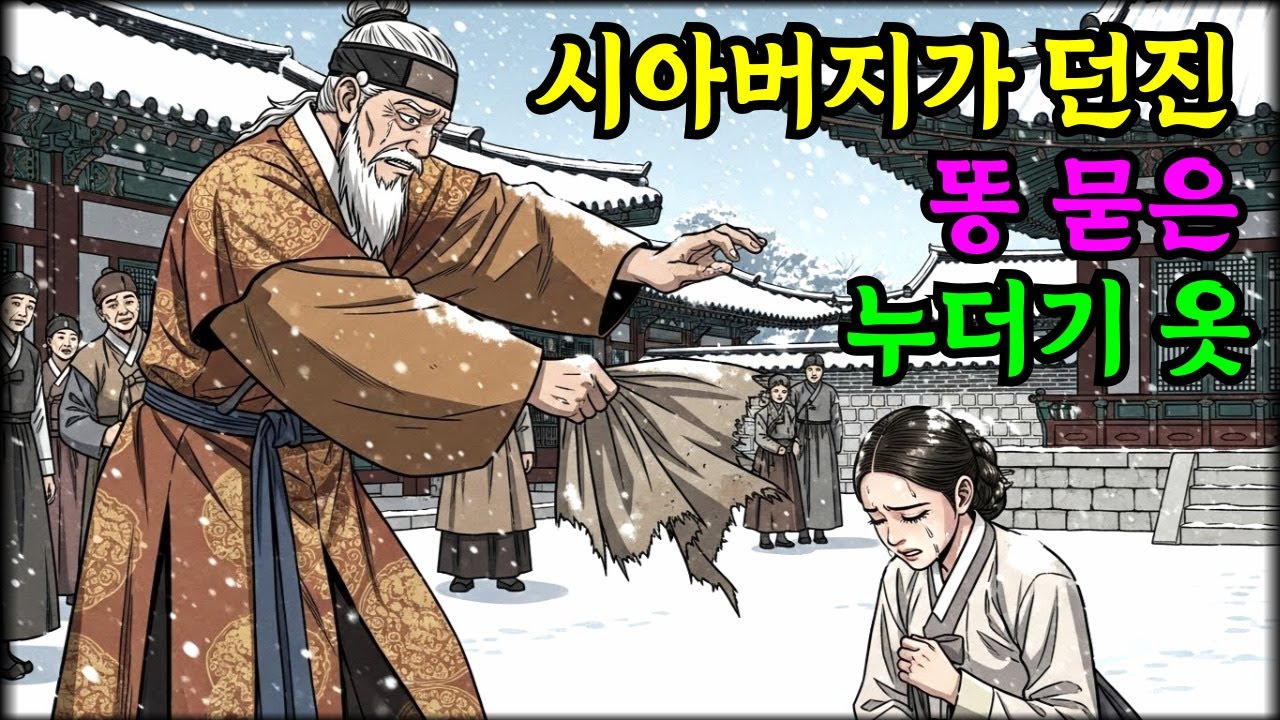 10년 벙어리로 살던 며느리… 시아버지가 던진 누더기 한 벌 | 야담 | 옛날이야기 | 오디오북