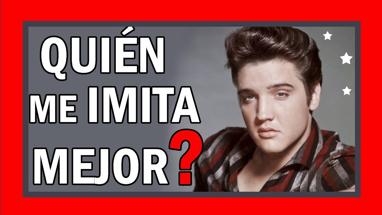 ❤️Conoce los 3 MEJORES IMITADORES de ELVIS PRESLEY😍