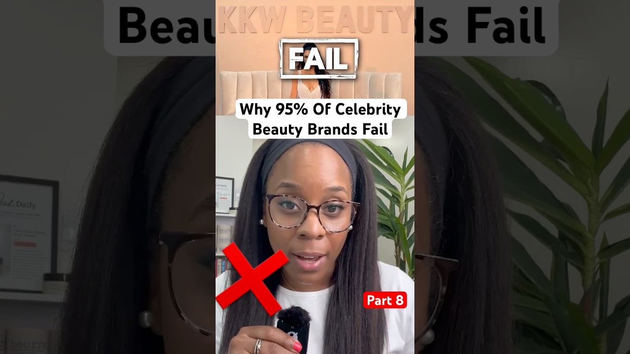 Why 95% Celebrity Beauty Brands Fail 😱 Beyonce Takeover #business #shorts #cecred