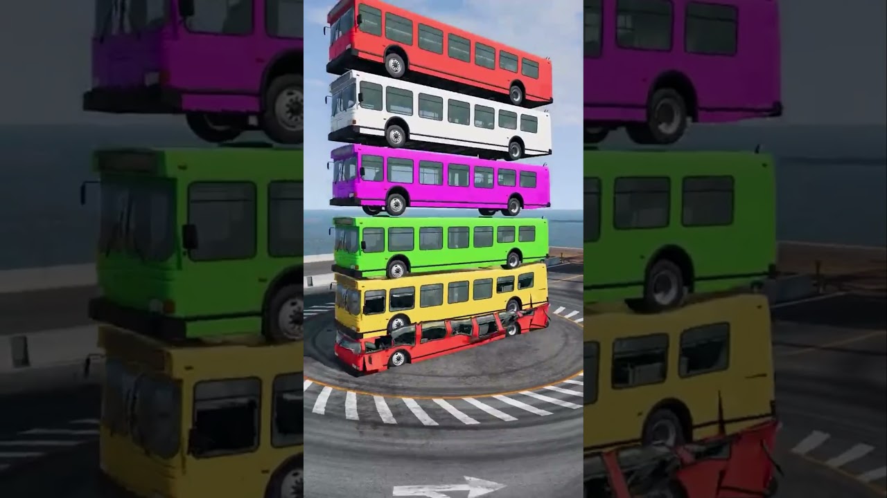 Air Car Drop Challenge &ndash; BeamNG.drive Epic Test #beamngdrive #beamng #cartest