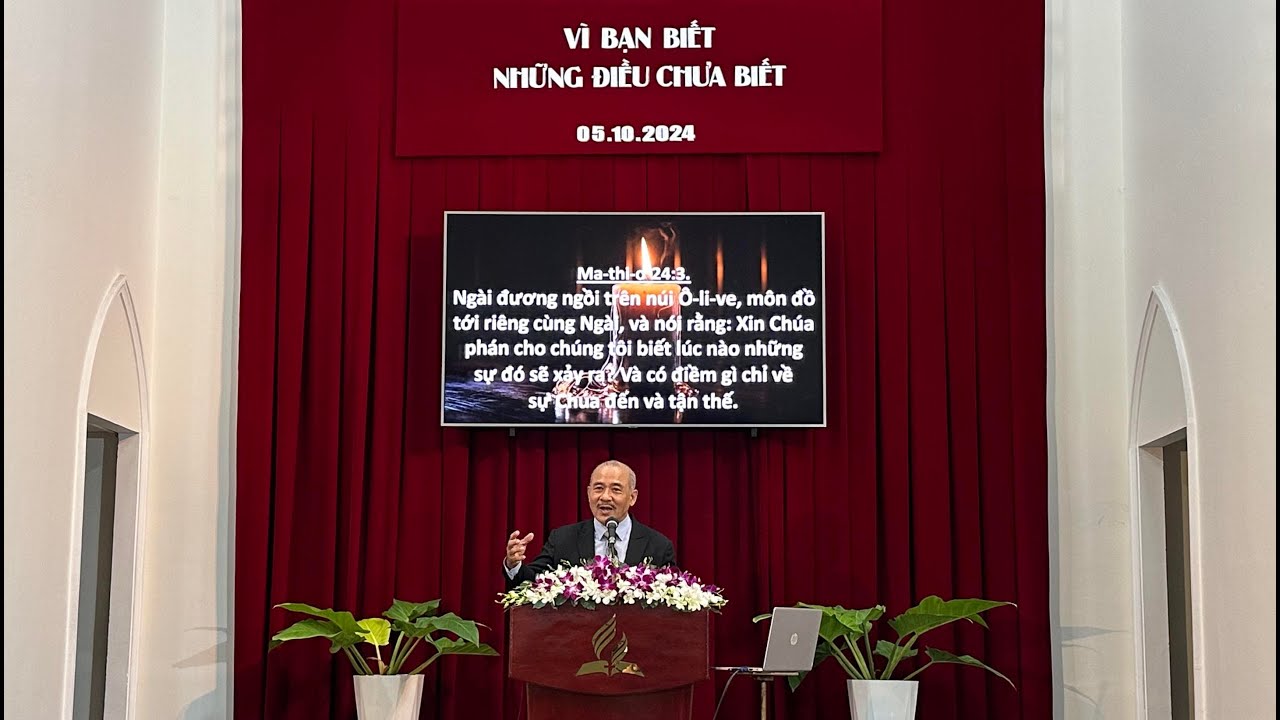 VÌ BẠN BIẾT NHỮNG ĐIỀU CHƯA BIẾT - Mục sư Dương Quang Thoại - Truyền giảng 05.10.2024