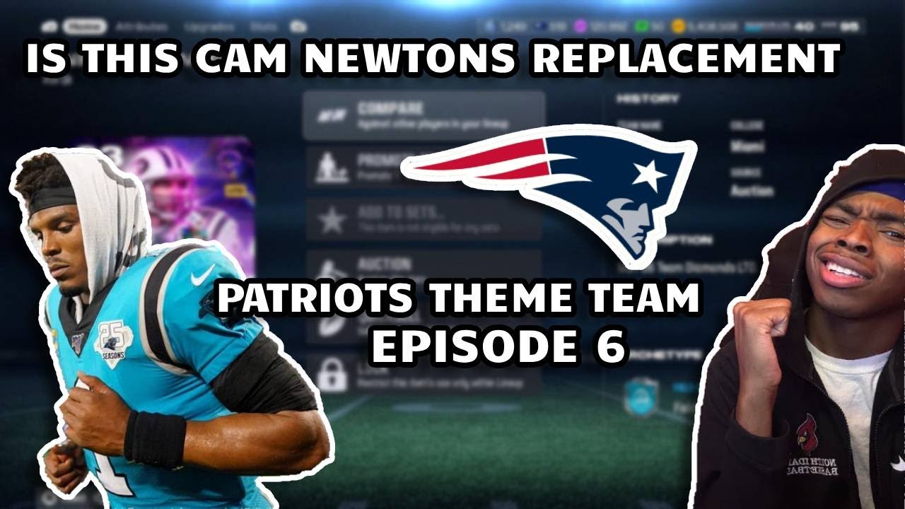 I THINK I FOUND CAM NEWTONS REPLACEMENT GUYS... PATRIOTS THEME TEAM EPISODE 6 (MADDEN 26) #gg3squad