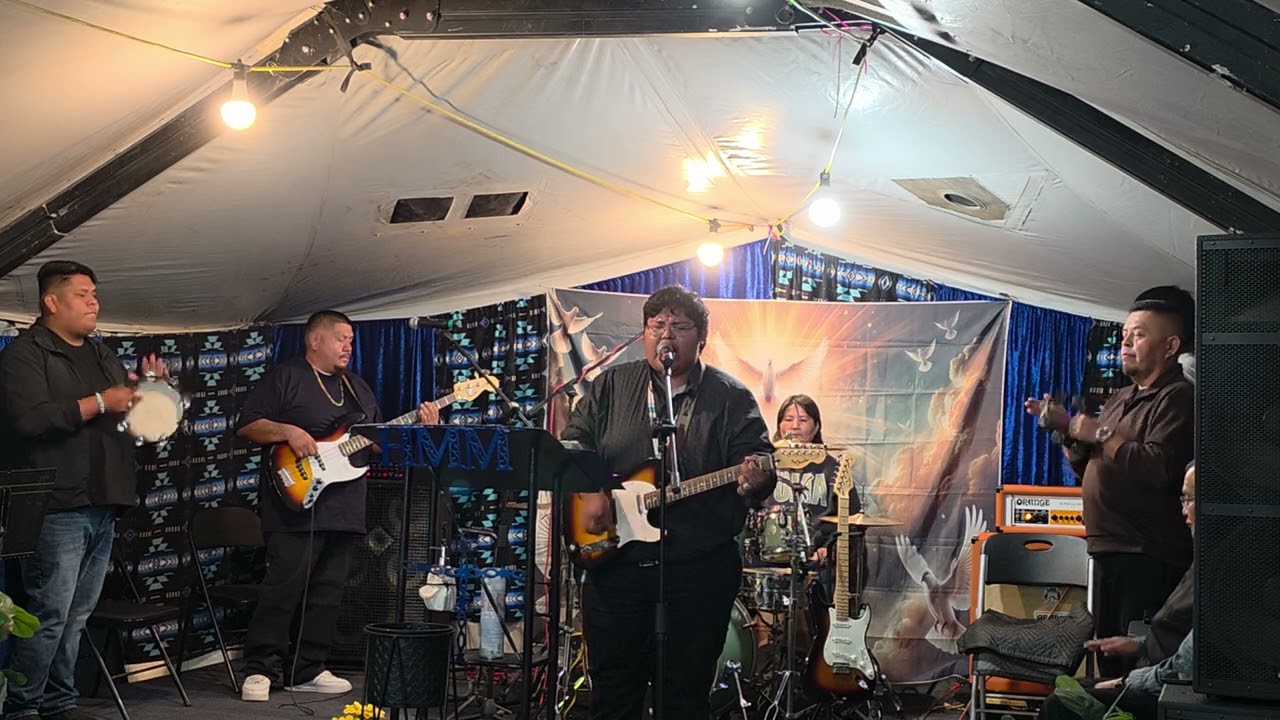 Wadriano Johnson @Harrison Mann Ministries Revival in Kaibeto, Az 