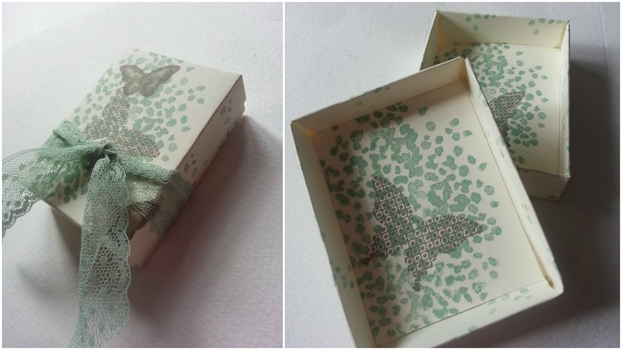 #stampinup #onesheetwonder #boxmaking -{One Sheet Wonder }- make a box