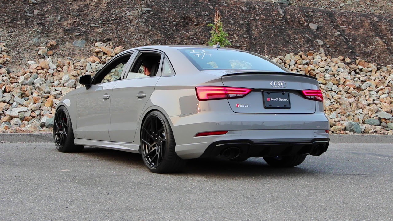 2018 Audi RS3 BullX Exhaust