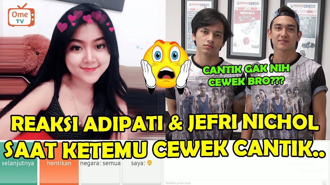ADIPATI DOLKEN & JEFRI NICHOL DI BILANG MIRIP ARTIS SAMA CEWEK CANTIK DI OME TV..