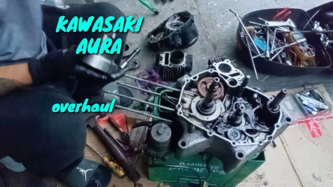 kawasaki aura overhaul