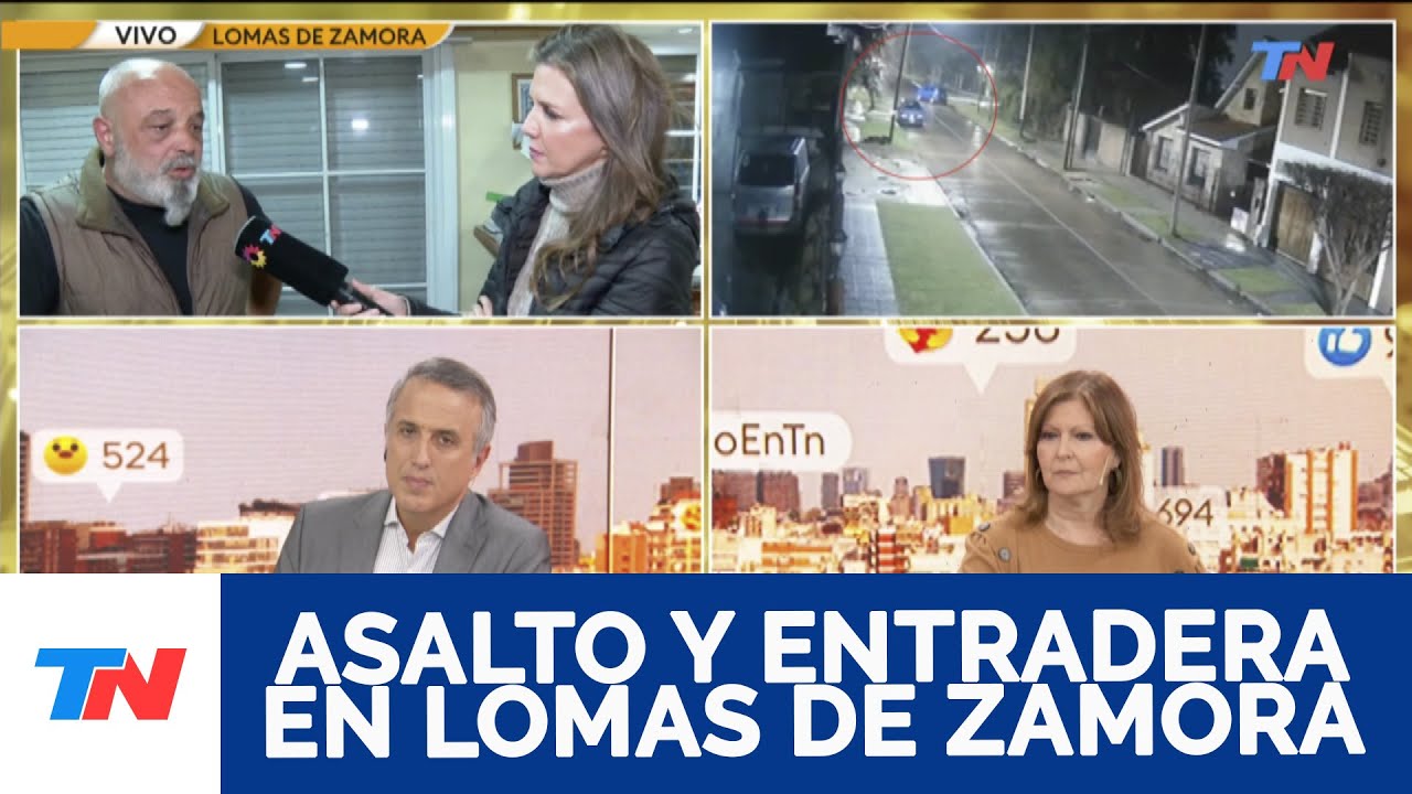 ASALTO Y ENTRADERA EN LOMAS DE ZAMORA: LA FAMILIA ESTABA DURMIENDO CUANDO LOS LADRONES ENTRARON