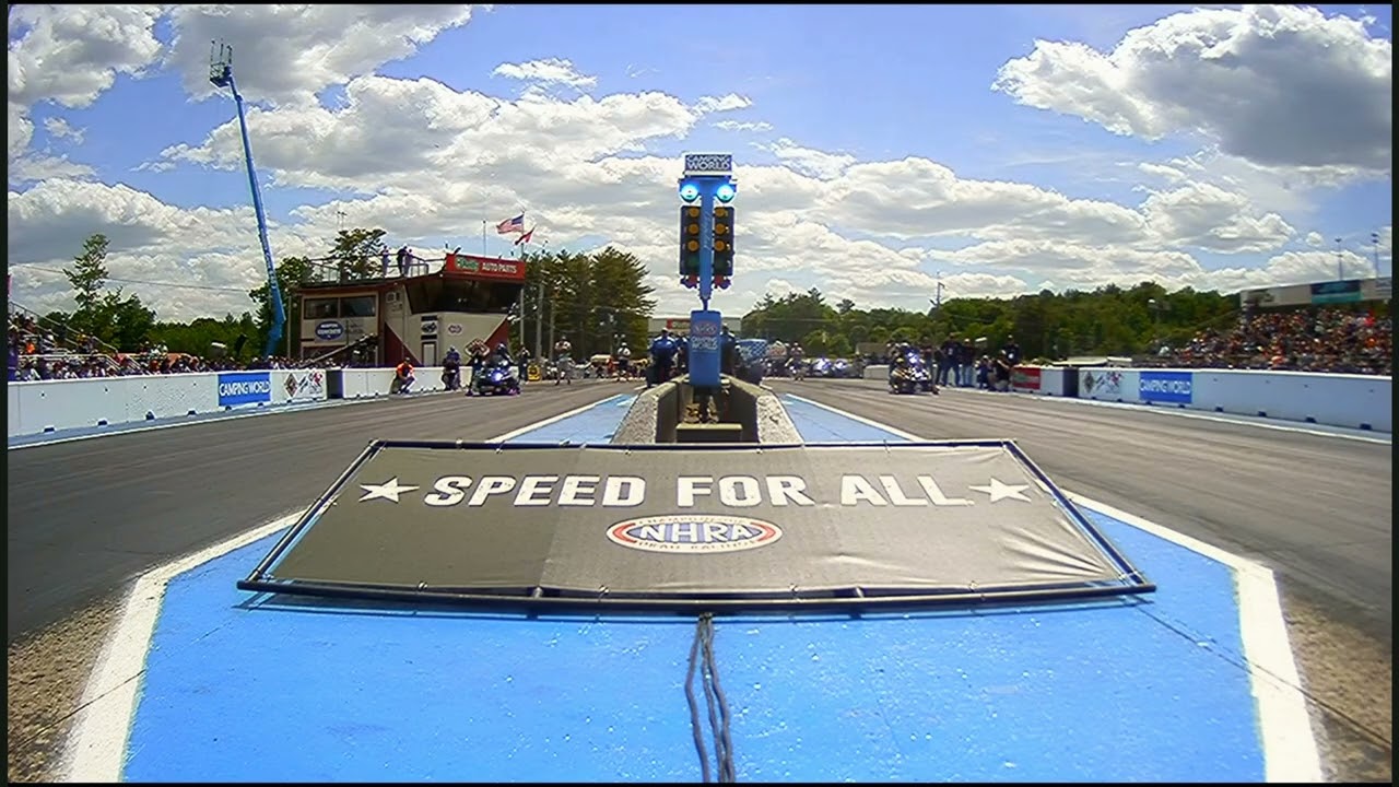 Cody Philippon, Emilee Anger, Pro Stock Sled Rnd 2 Eliminations, New England Nationals, New England