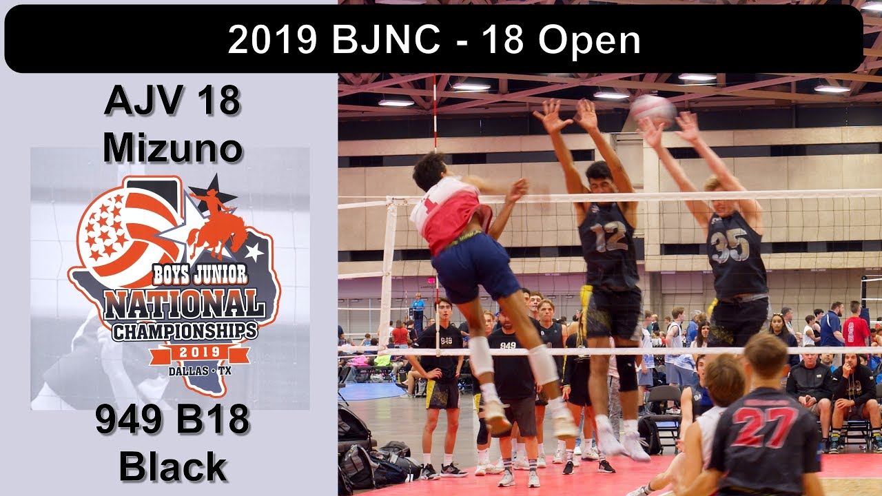 2019 BJNC 18 Open - AJV 18 Mizuno vs 949 B18 Black