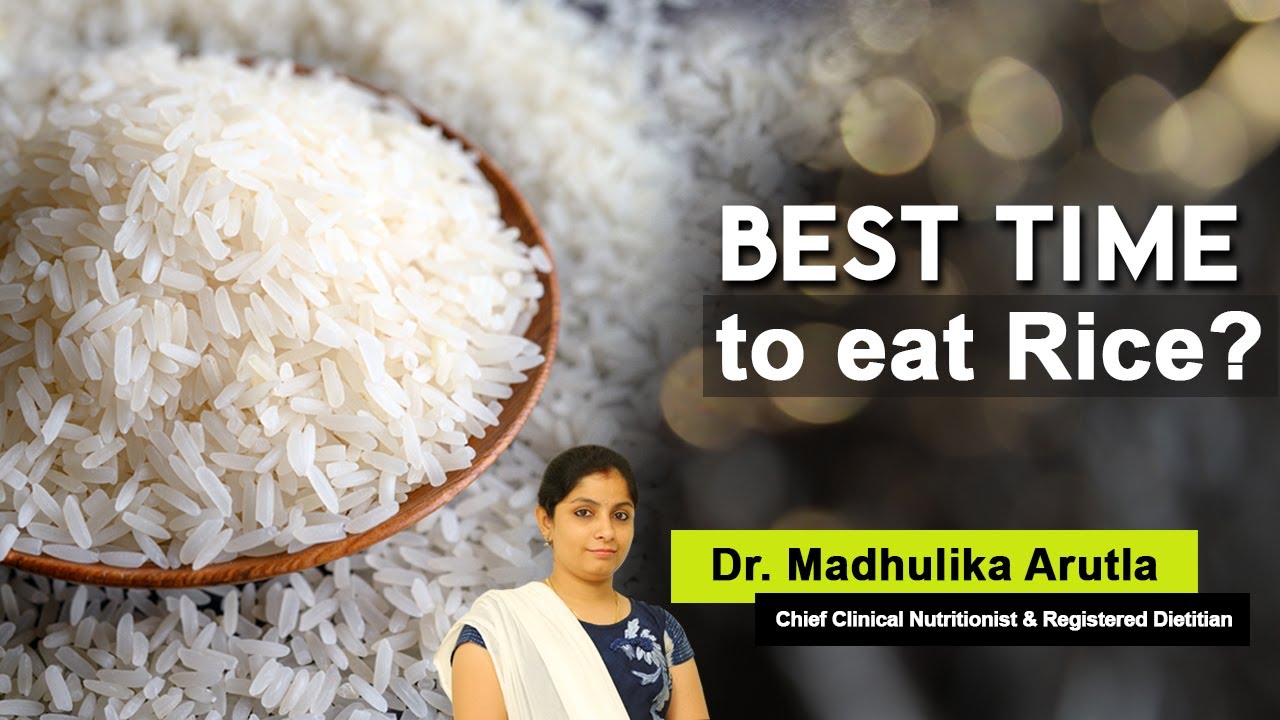 Hi9 | Best time to Eat Rice? |  Dr. Madhulika Arutla