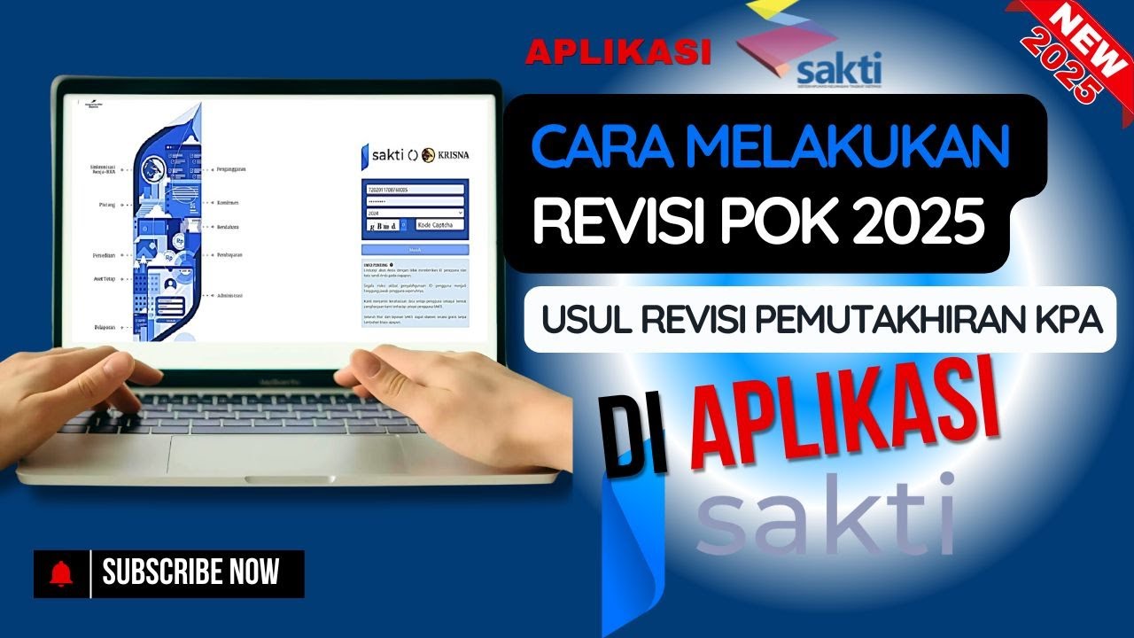 Terbaru!Cara Melakukan Revisi POK 2025 diSakti, Pemutakhiran POK,Kewenangan Revisi Pemutakhiran KPA