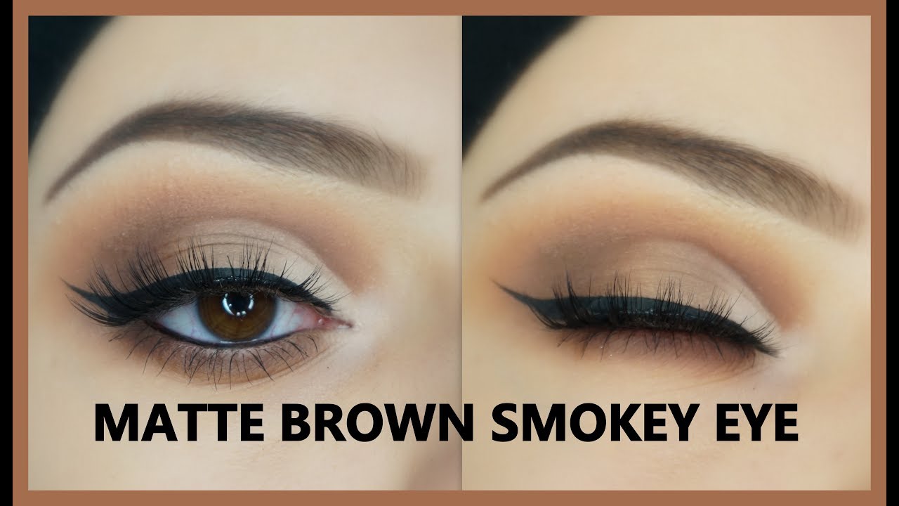 Matte Brown Smokey Eye Everyday Makeup Tutorial | Morphe 35O