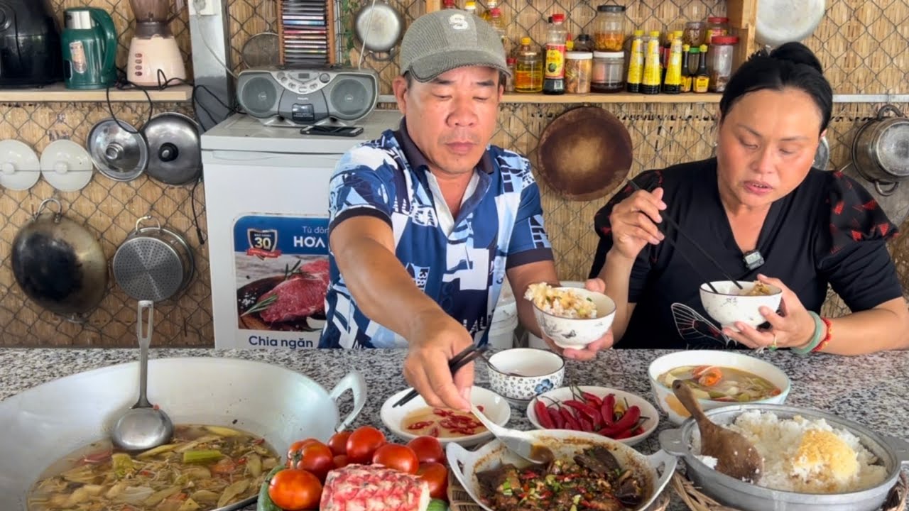 CANH CHUA CÁ TRẠCH KHO TIÊU