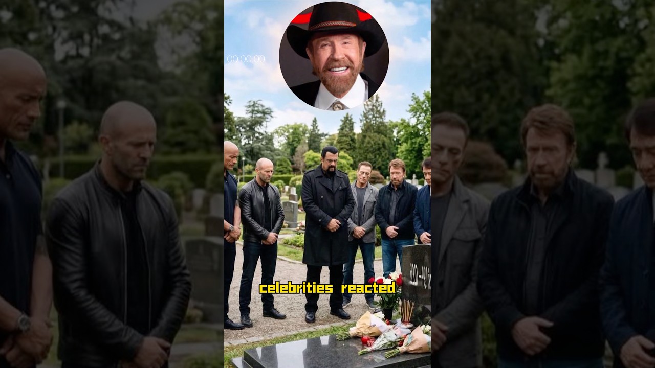 Семь знаменитостей бурно отреагировали на смерть Чака Норриса #rip #chucknorris #fyp #usa #celebrity