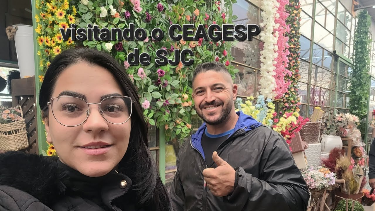 visitamos o CEAGESP de SJC, muitas mudas de flores, frutíferas, grama e artesanato.
