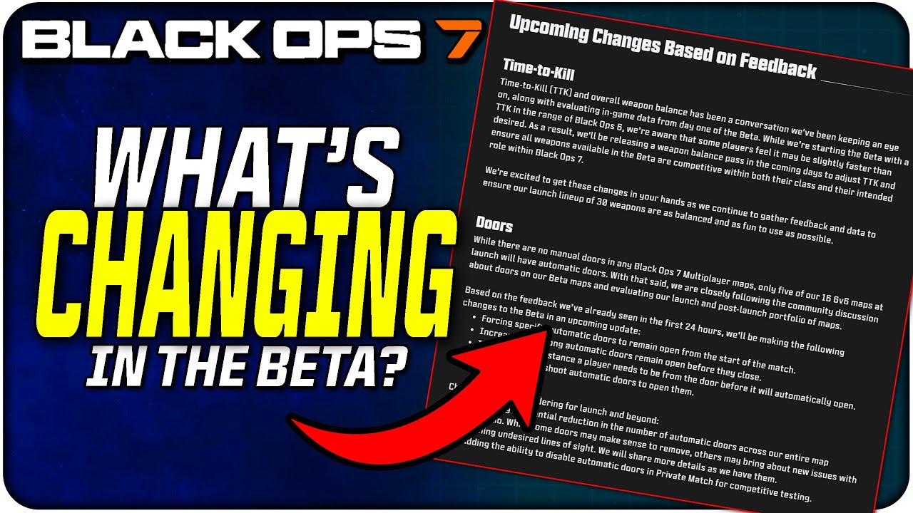 These Key Changes are Already Coming to the Black Ops 7 Beta!