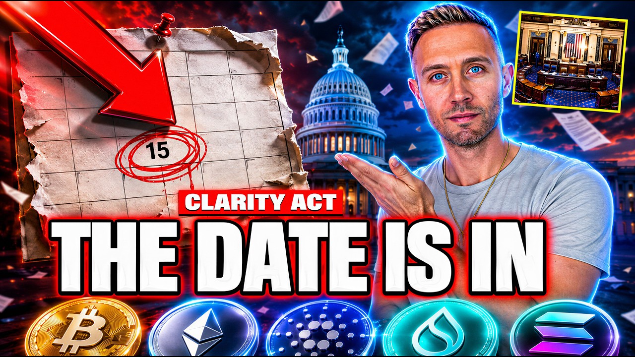 BREAKING! The Crypto CLARITY Act Vote Is Finally Happening! Here's The Date...