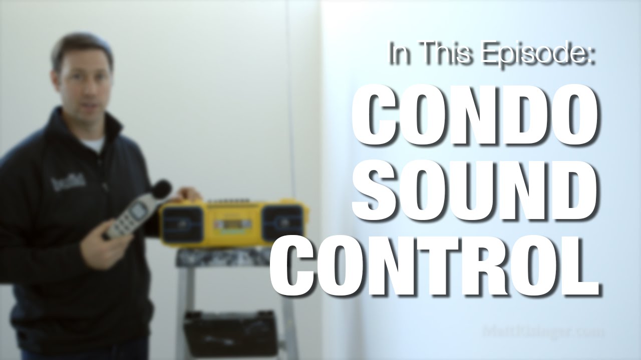 Condo Sound Control