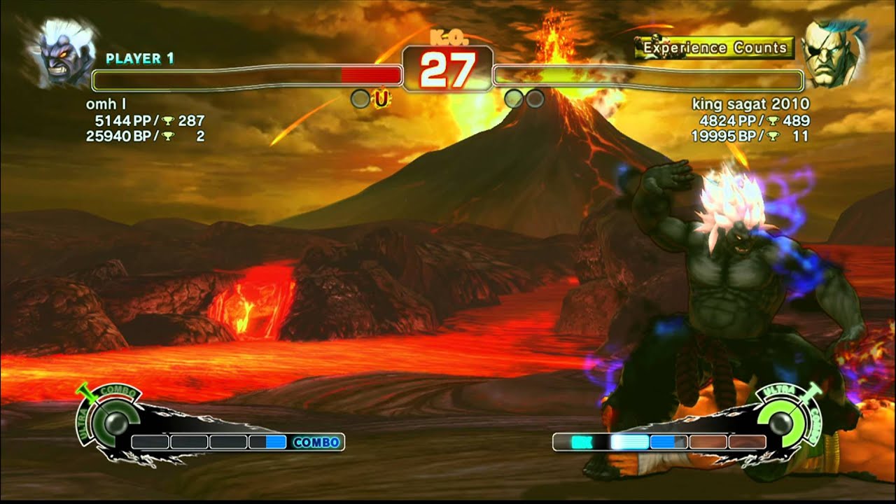 SSFIVAE~ Oni (omh I) vs.  Sagat (king sagat 2010) HD