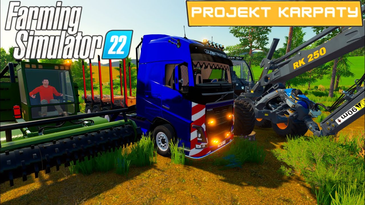 Ideme do lesa, piliny budú všade !!!  - | Carpathian Countryside |Farming Simulator 22| CZ/SK