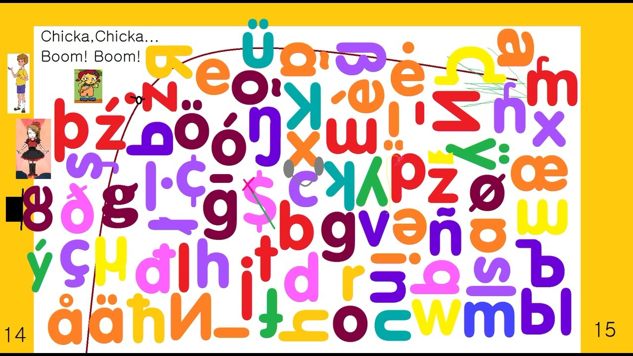 The more subjects of the letters.