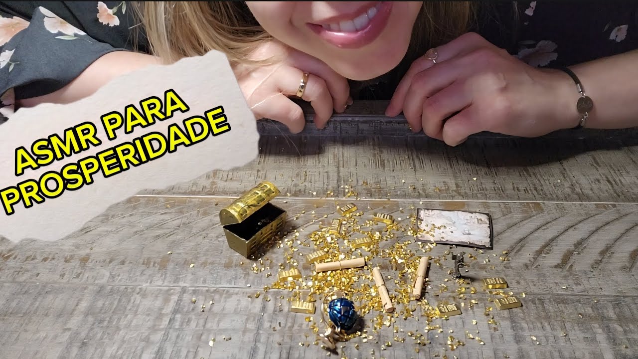 ASMR para PROSPERIDADE. Durma realizando teu sonho! Lei da atração! 
