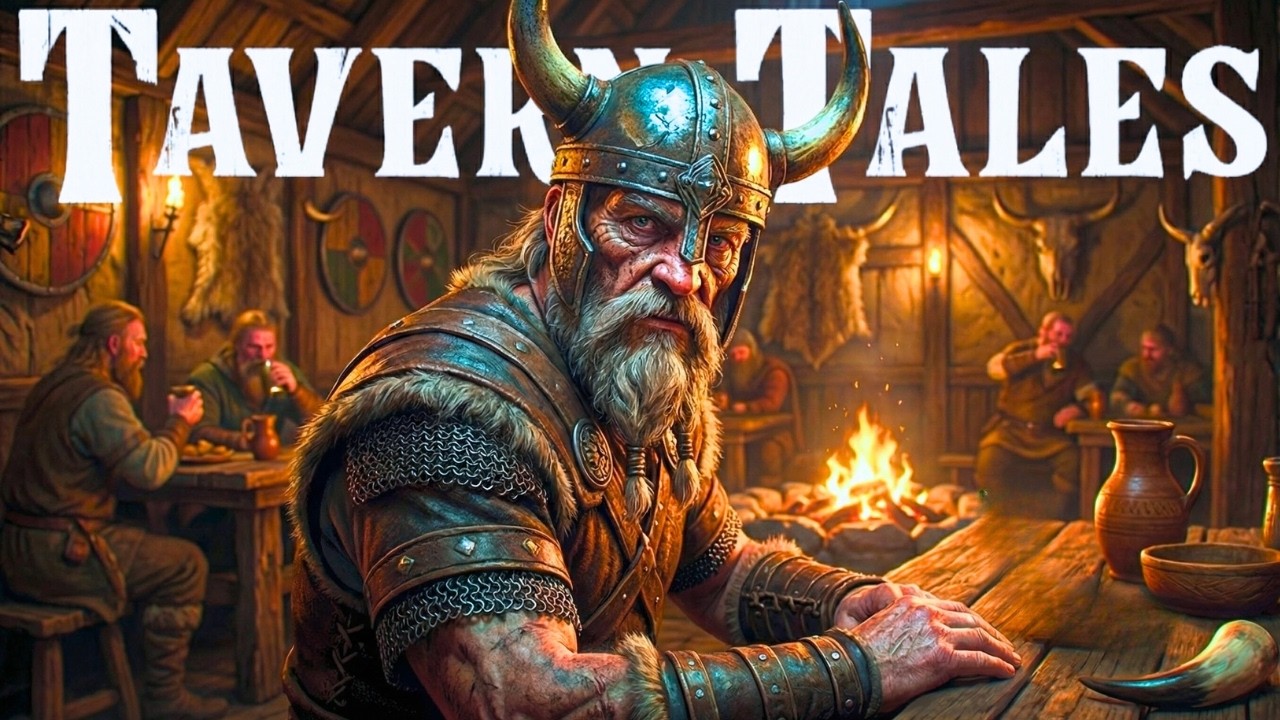 You Fall Asleep in a VIKING Tavern Listening To Stories