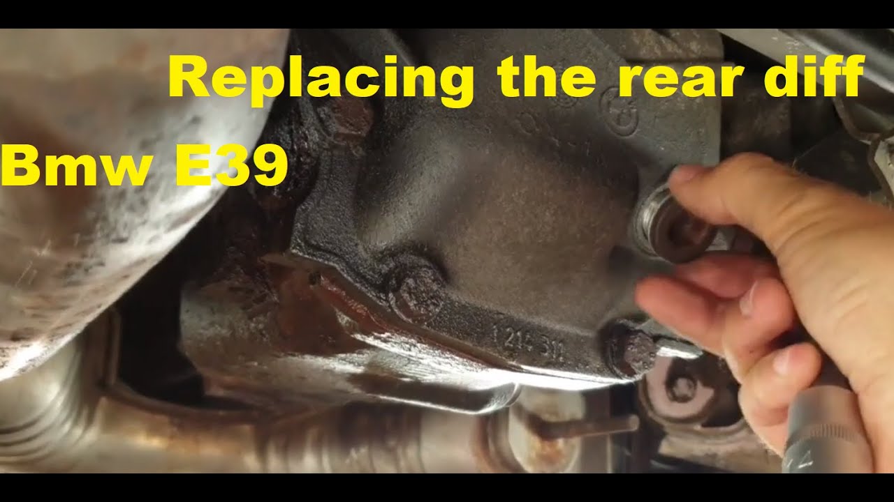 BMW E39 project car P2! Replacing the rear differential!