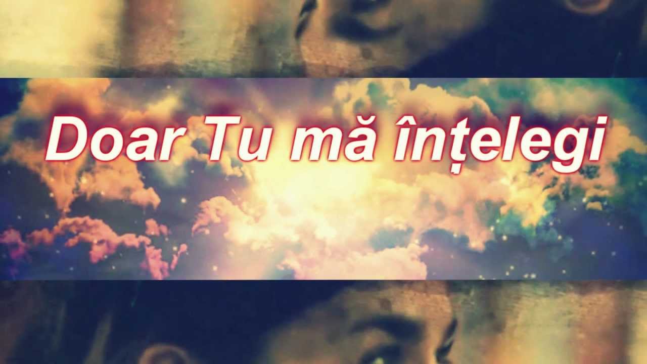 Doar Tu Ma Cunosti - Accompaniment Track - Continental - Lyrics