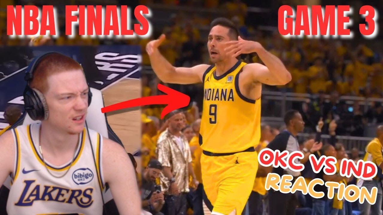 Reacting to Thunder vs Pacers NBA Finals Game 3!
