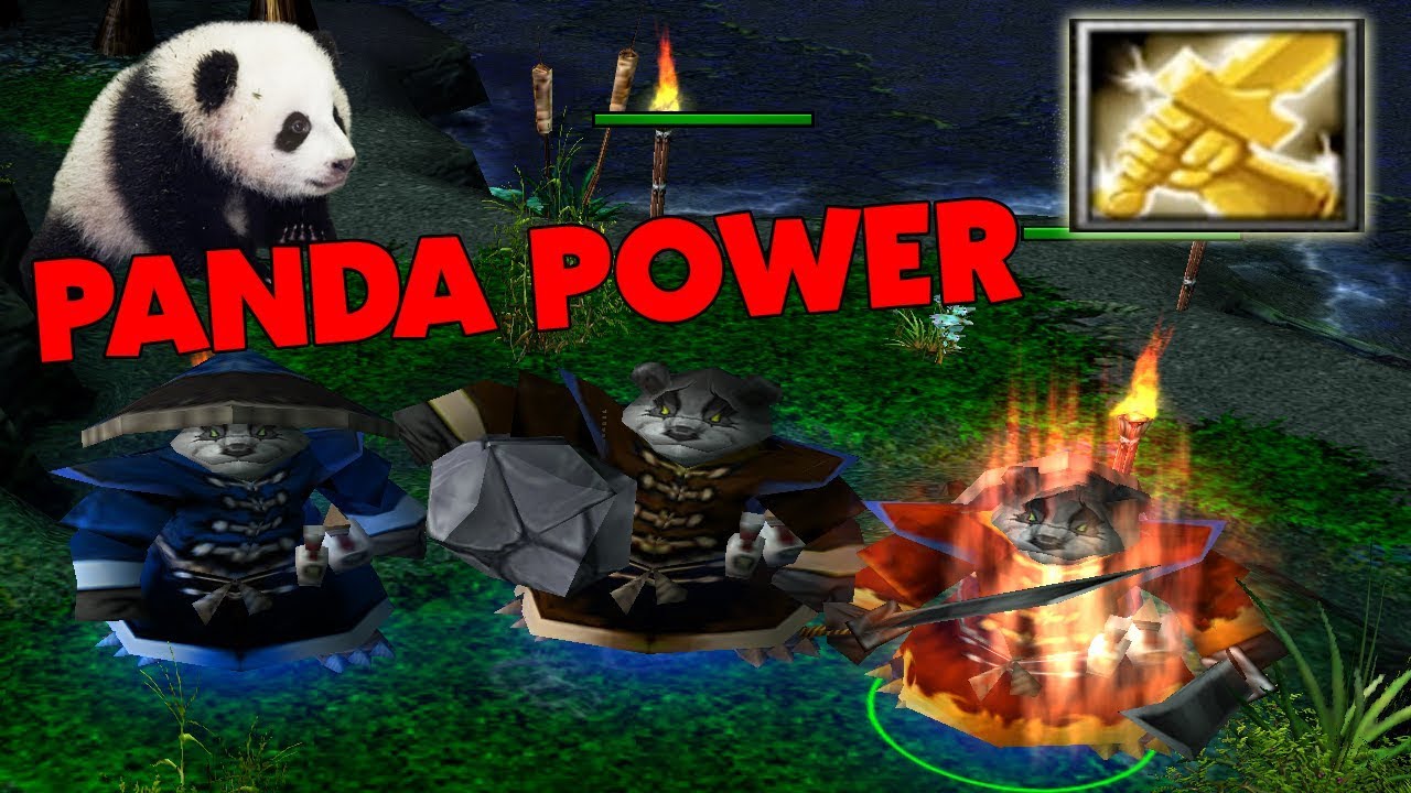 DOTA BREWMASTER PANDA POWER + RADIANCE (HARD GAME)