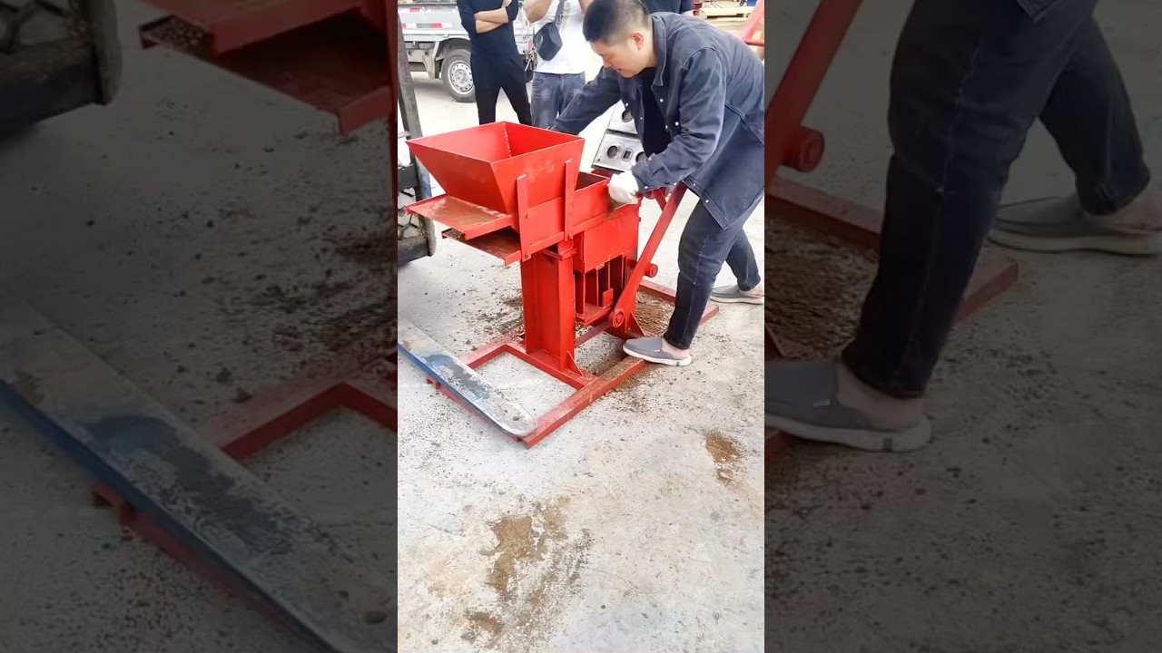 Ecological blocks bricks making machine stabilized earth brick making machine geobeton