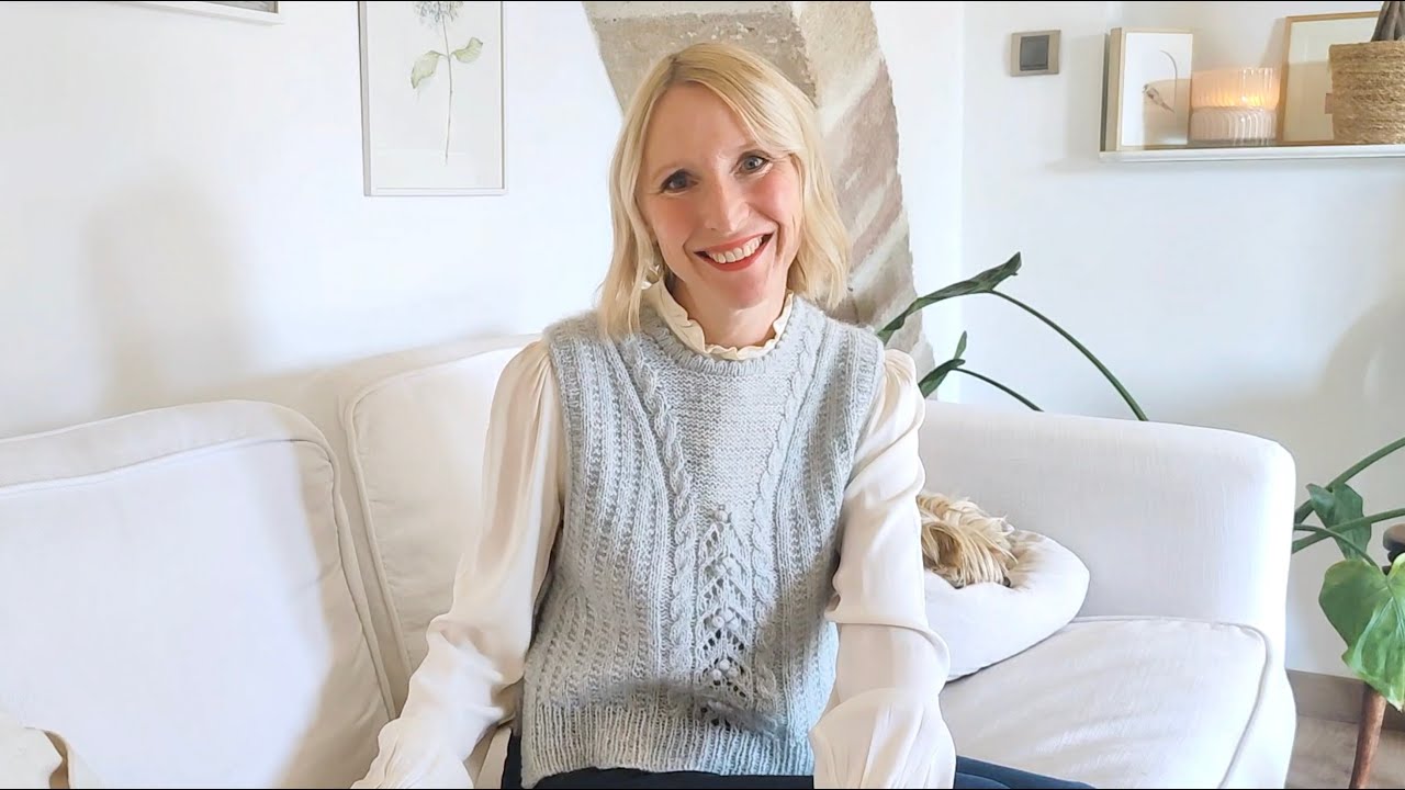 Лиф, вдохновение для вязания жилета, лиф Bloom Bobble и повседневная жизнь во Франции
