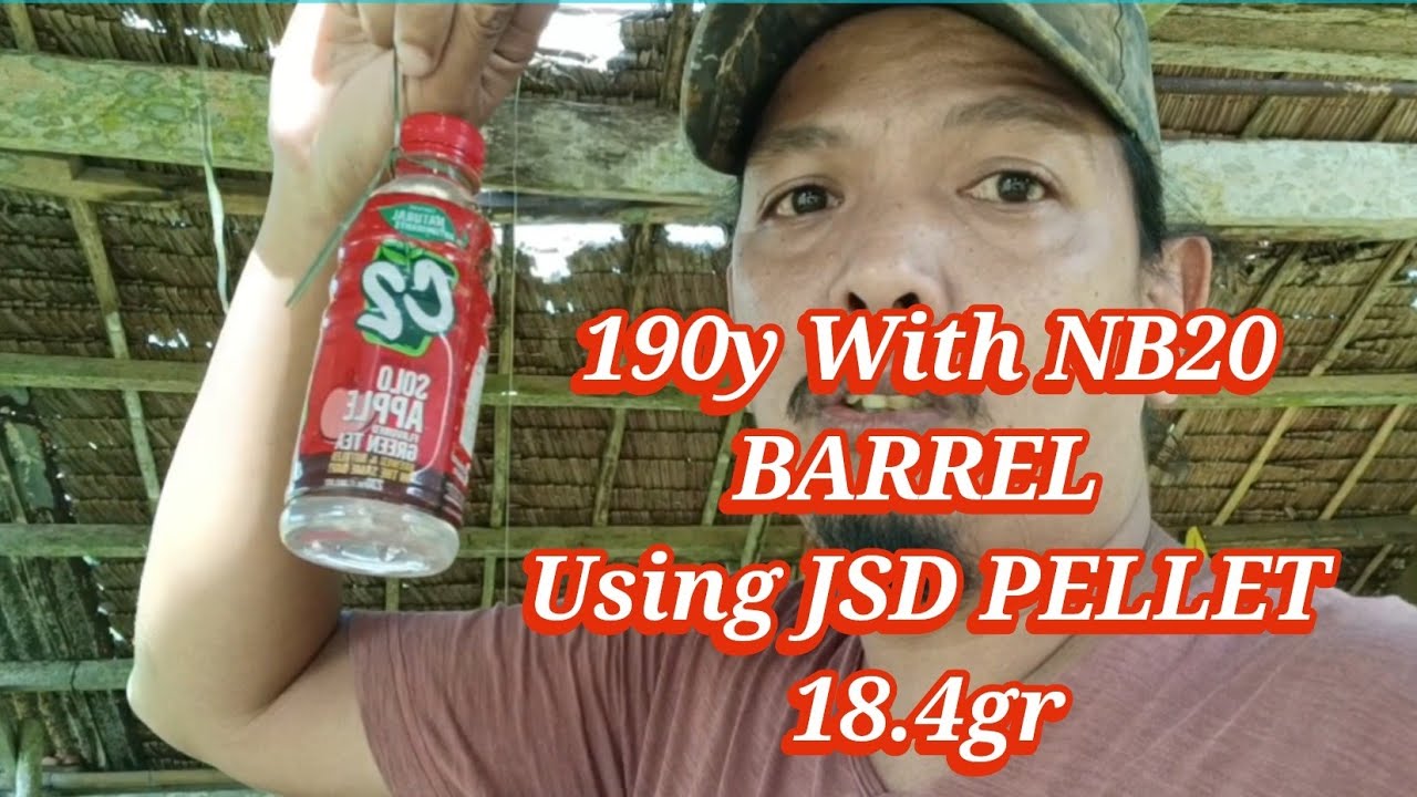 Extreme Long range 190y C2 Target using NB20 with JSD PELLET 18.4gr
