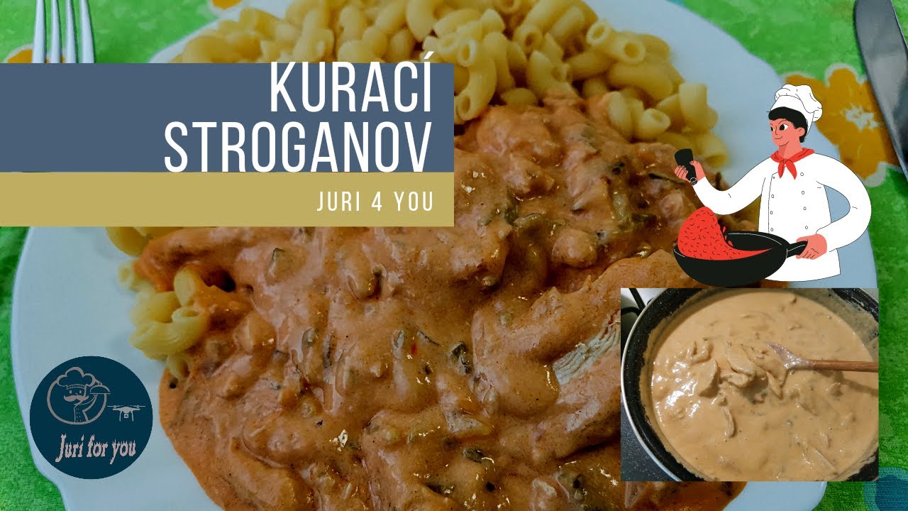 Kuracie na spôsob stroganov