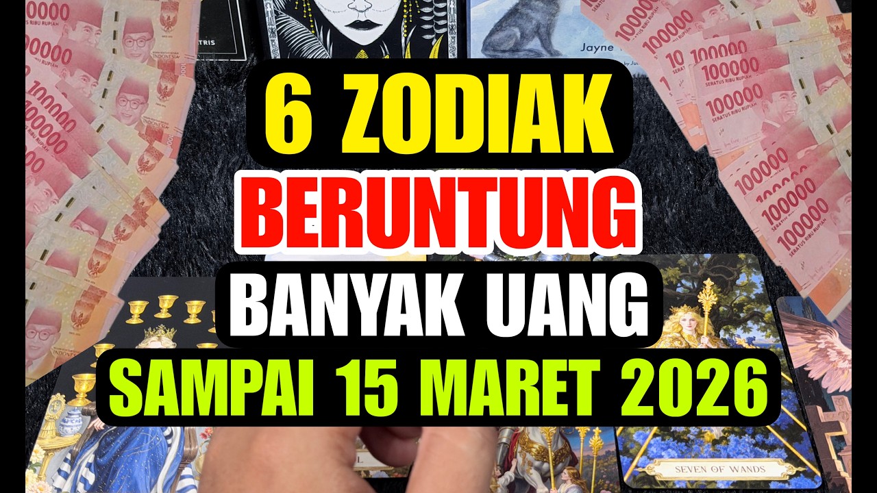 6 ZODIAK BANYAK UANG MINGGU INI SAMPAI 15 MARET 2026