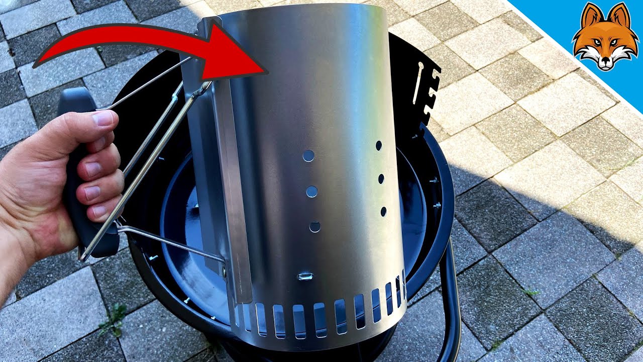 SO kannst du deinen Grill m&uuml;helos anz&uuml;nden mit einem Grillkamin 💥