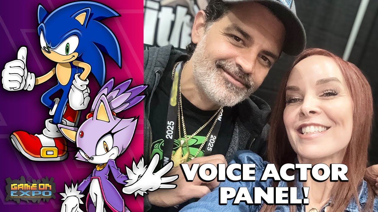 Meet Jason Griffith & Erica Schroeder: Awesome Voices from Sonic the Hedgehog - Game On Expo Q&A