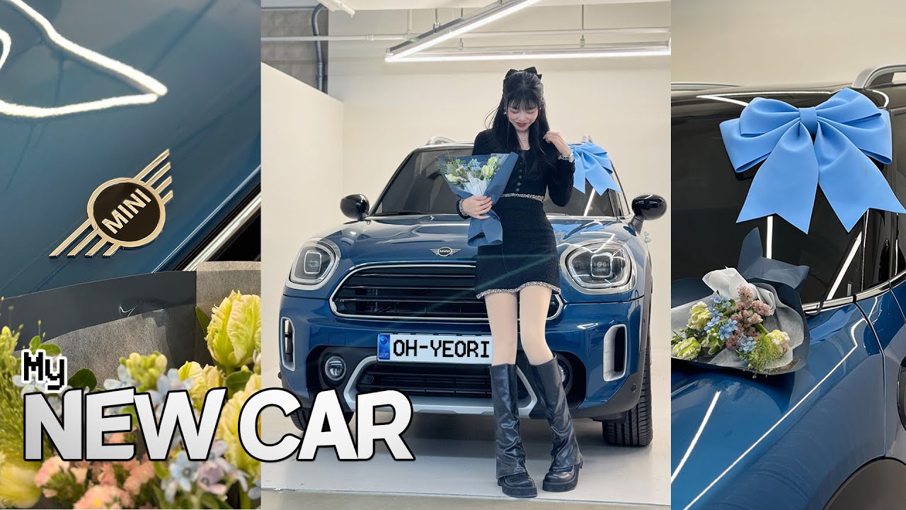언니 차 뽑았다🚗그돈으로 왜? 미니사???🖤패션유튜버의 2024 mini 쿠퍼 컨트리맨 상세 리뷰 feat.말자동차