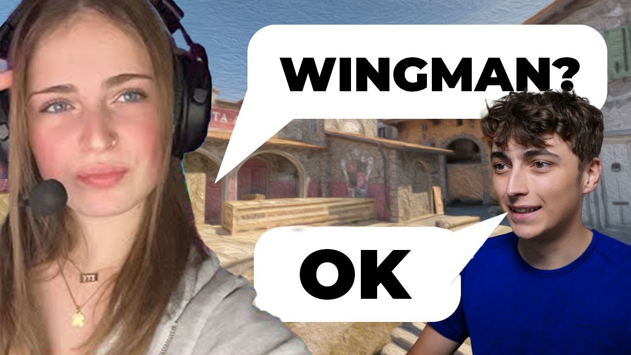 Holka mi napsala, abych s ní zahrál Wingmana.. 😬 @nellycs2